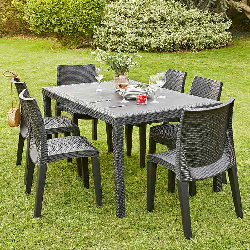 Table de jardin extensible 'Queen' - L'Incroyable